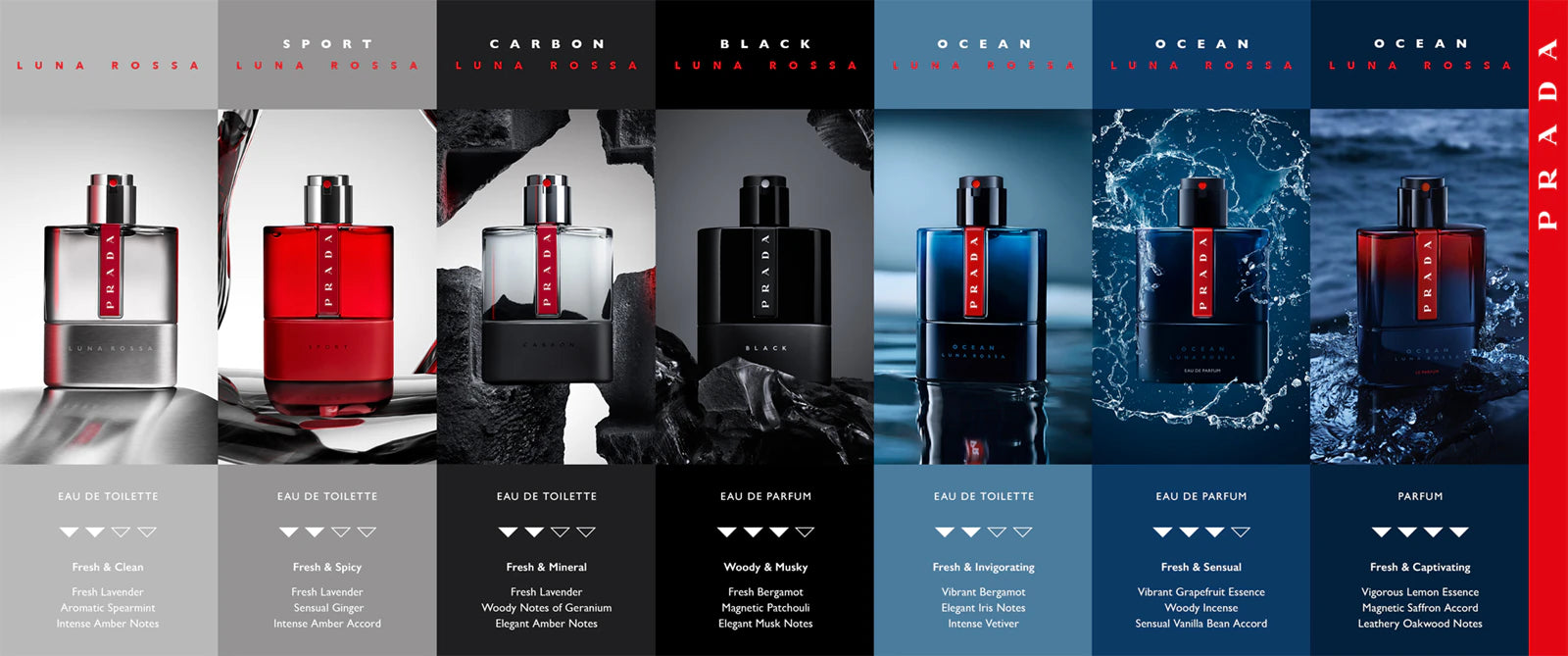 Prada Luna Rossa Carbon Eau de Toilette 100ML