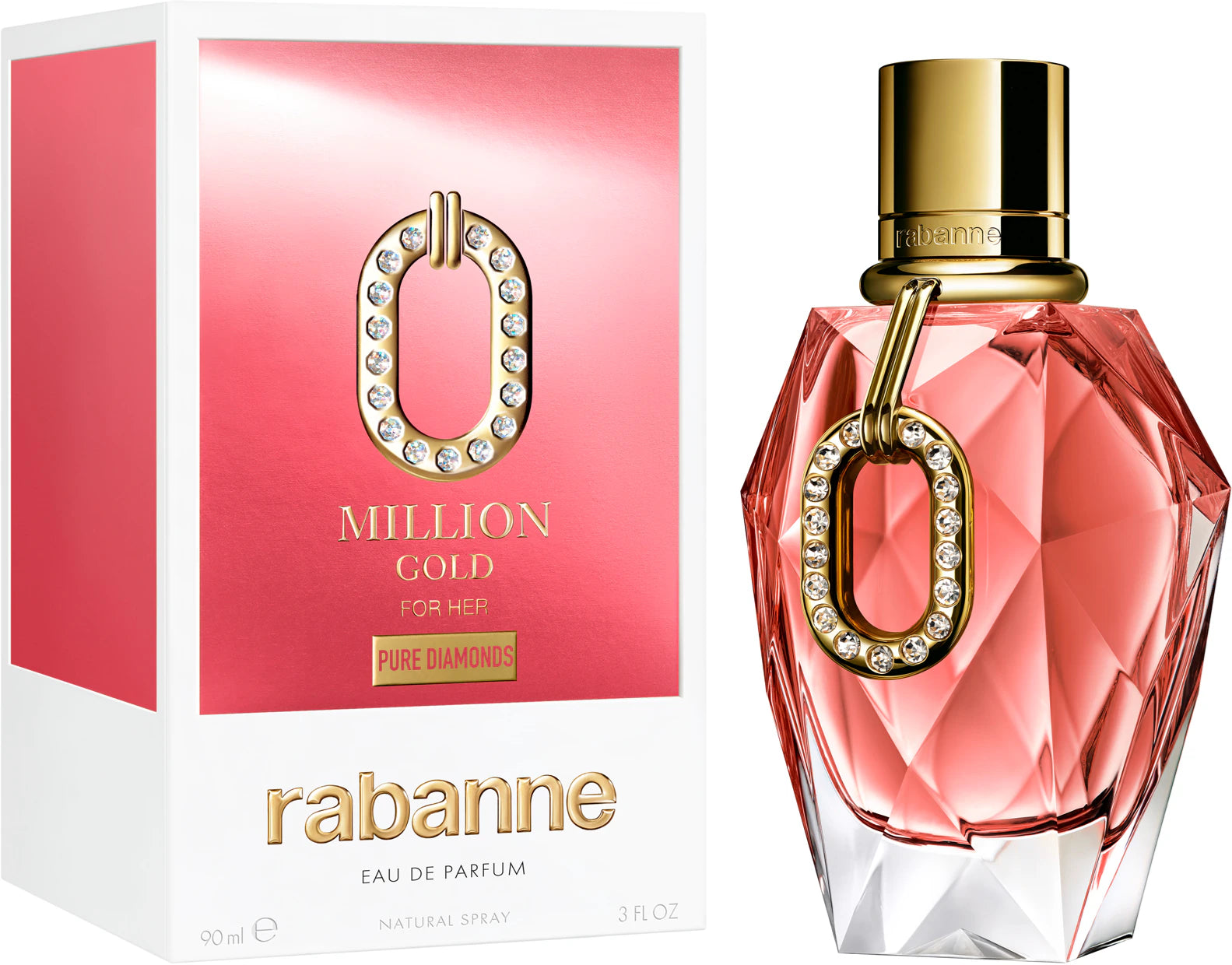 Rabanne Million Gold For Her Pure Diamonds Eau de Parfum 90ML