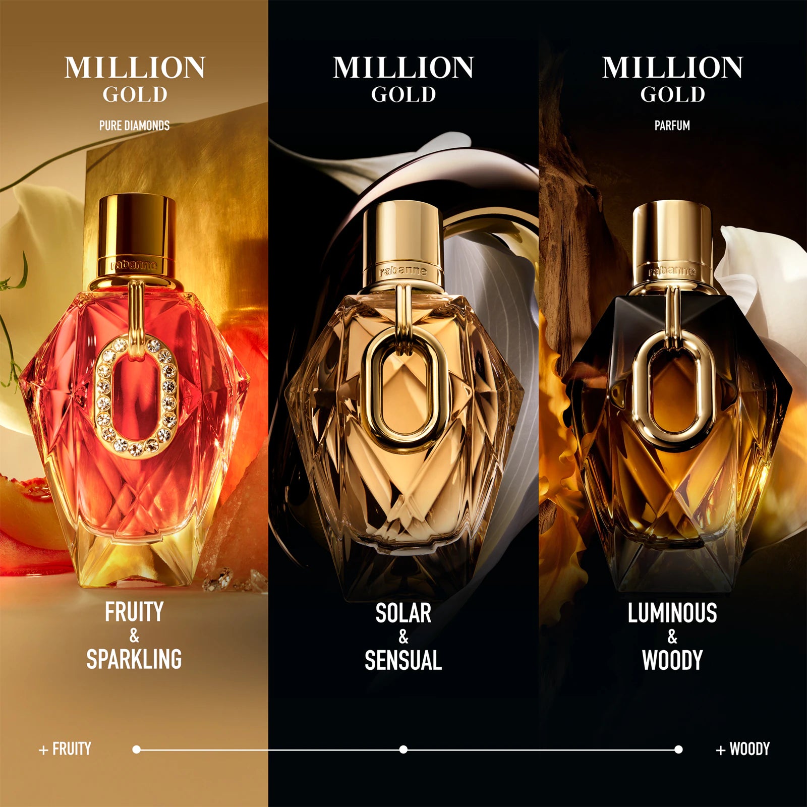 Rabanne Million Gold For Her Pure Diamonds Eau de Parfum 90ML